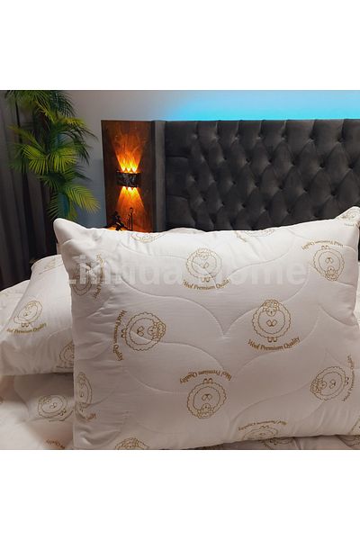 Linnda Home Μάλλινο μαξιλάρι Ring Washable από το Linnda Factory