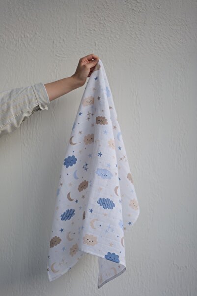 runbaby 75x75CmOeko-tex Baby Muslin Blanket - Certified