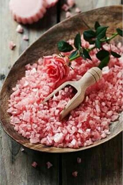 star bathbomb starbomb Gül Kokulu Doğal Banyo Tuzu/ Rose Baht Salt