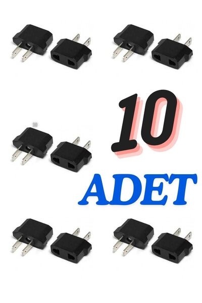 harry 10 Adet 1,Kalite Türk Fişi - Amerika Fişi Çevirici Amerikan Fiş Dönüştü...