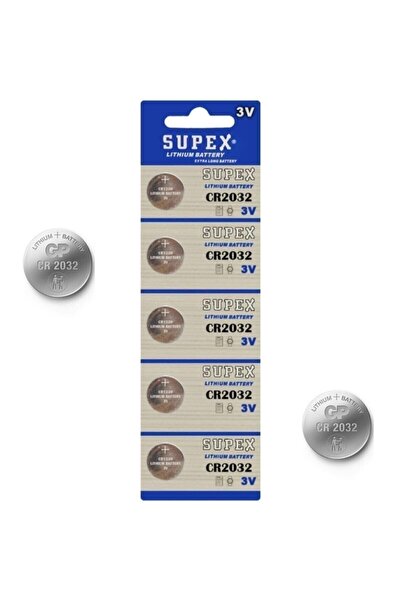 Genel Markalar Cr 2032 3v Şeker Ölçüm Cihazı Pili , Baskül Tartı Pili , Bios Pili , Anakart Pili 5 Li Tigdes