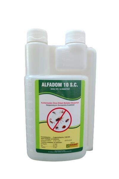 Kulsan İlaç Alfadom 10 Sc Konsantre Genel Haşere Böcek Ilacı 500 Ml (yüksek Etkili)