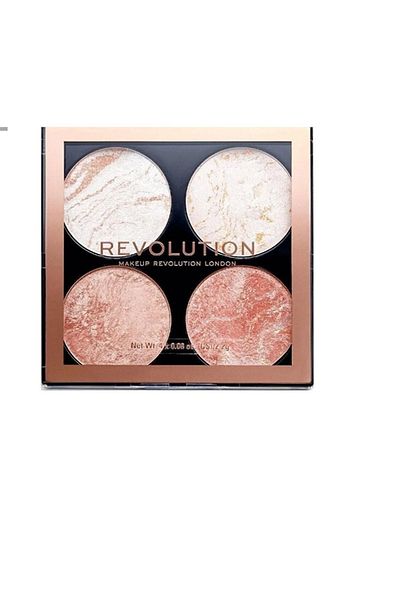 Revolution Cheek Kit Bronzing and Brightening 4-Piece Blush Palette