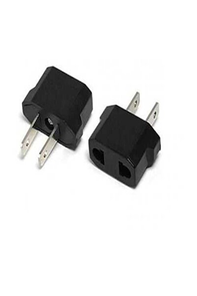 harry 2 Adet 1,Kalite Türk Fişi - Amerika Fişi Çevirici Amerikan Fiş Dönüştürücü Seyahat Adaptörü