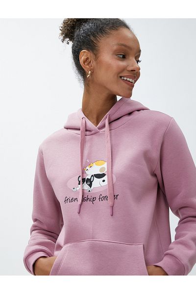 Pink vogue hoodie clearance