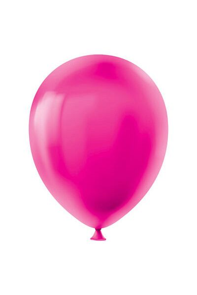 Parti Station 10 Pieces Fuchsia Pastel Balloons