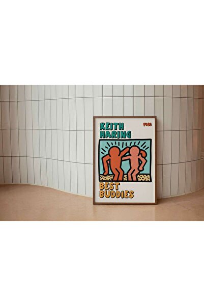 June Art Gallery Keith Haring Poster, Best Buddies Poster