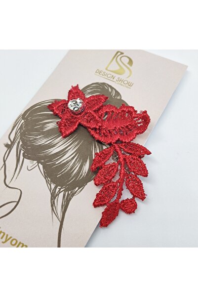 Design Show Cataramă din dantelă cu flori de lună