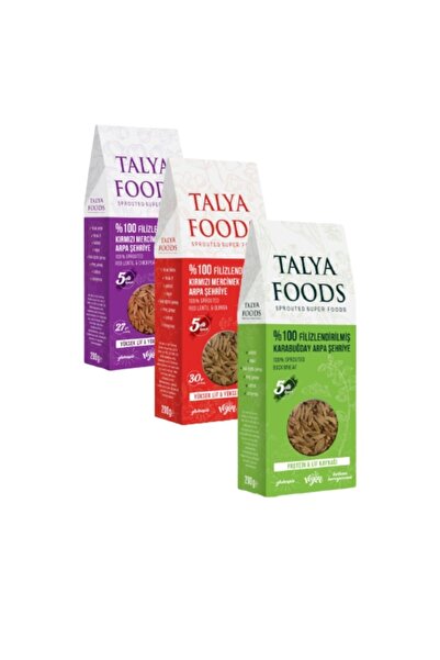TALYA FOODS Glutensiz& Vegan Şehriye Seti