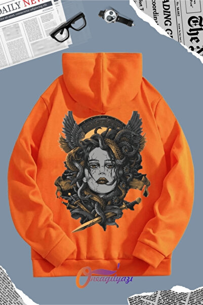 oneagılyazı Medusa Desenli Swea tricou - Hanorac