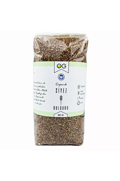 OG natural Organik Pilavlık Siyez Bulguru 800 Gr