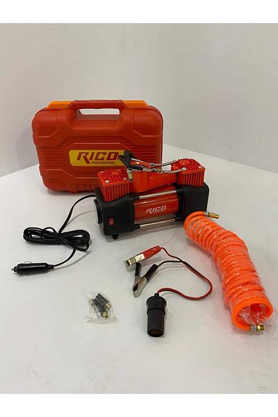 Rico Fy-002C-1 Model Metal Air Compressor - Double Cylinder Design