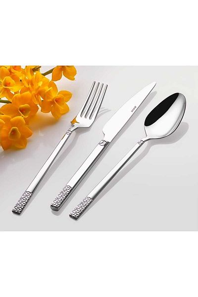 İnter Star Model 30 Pieces - Fork and Spoon Set