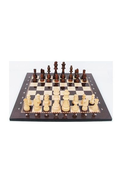 1001Hediye Luxury Wooden Chess Set Wooden Figure Quality Wooden Chess Set
