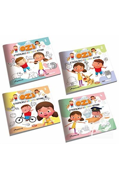 Generic Brand My Brother Ozi Activity Coloring Books Set (Set of 4 Books)