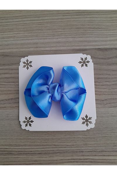 Accessories Satin Bow Baby Buckle - Hairless Snap Clip, Single Buckle for Newborn and Baby Girl