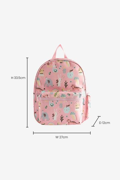 Next School Bag - Pink Character Design
