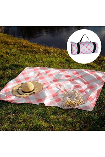 Fibril Outdress Suya Dayanıklı Çok Amaçlı Piknik Örtüsü 150 X 150 Cm Kırmızı ...