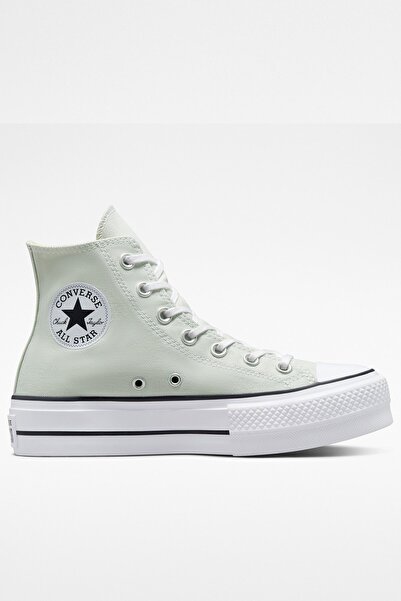 Converse Chuck Taylor All Star Platform Kadın Günlük Spor Ayakkabı 572720cyeşil