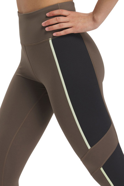 Reebok LUX HIGH WAISTED COLORBLO Haki Kadın Tayt