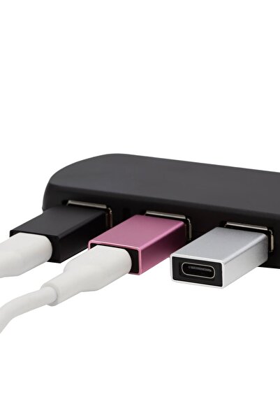 TTAF محول عالي السرعة من النوع C إلى USB-A 3.0 - رمادي