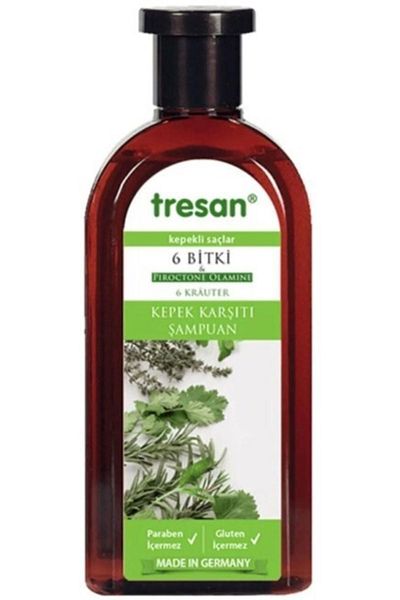 Tresan 300 ml 6 Herb Anti-Dandruff Shampoo