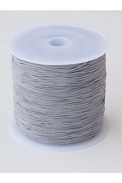 Kezban Tekstil Gray Color Parachute Rope Bracelet Rope 0.8 Mm 100 Meters