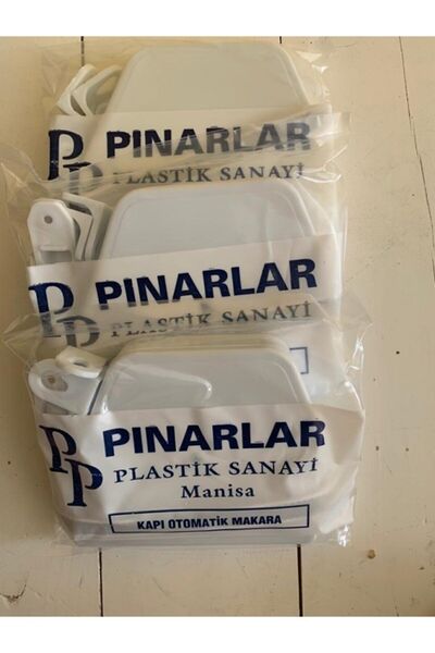 Pınarlar Otomatik Panjur Makarası Kapı Beyaz 3 Adet