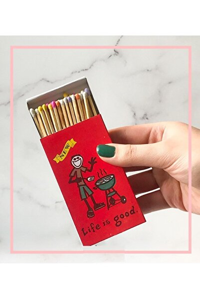 farist Çok Renkli Ekstra Uzun Kibrit 1kütü