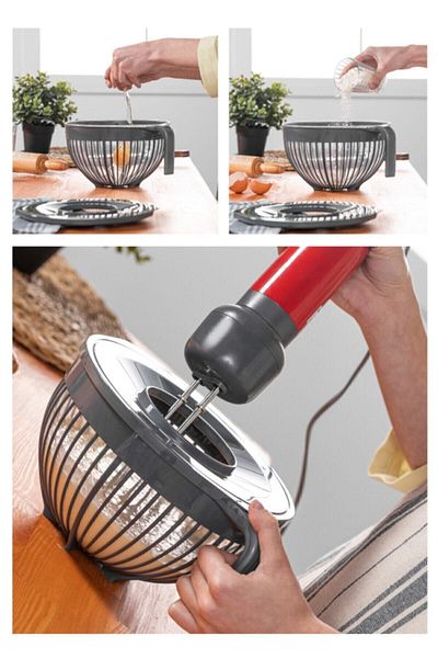 Vienev 3 Liter Black Linea Mixer Container with Lid