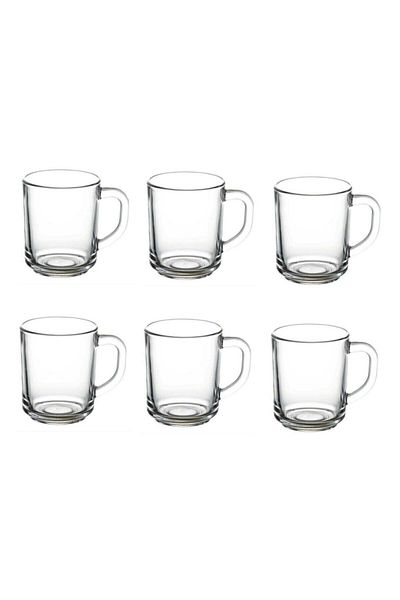Paşabahçe Soft Drink Water Cup 6 Pieces Glass Mug 55029 250cc 036oa
