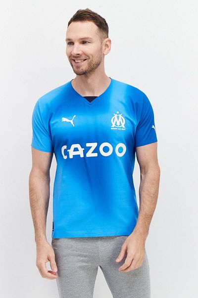 Puma Men Sportswear Fit Olympique Marseille FC Jersey, Blue