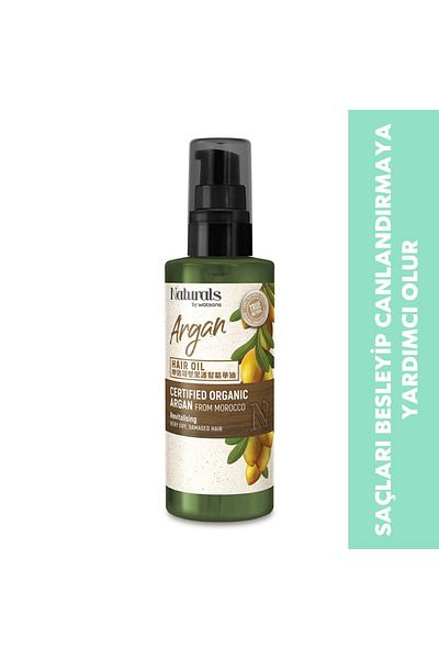 Naturals By Watsons Hair Care Oil Argan 100 Ml