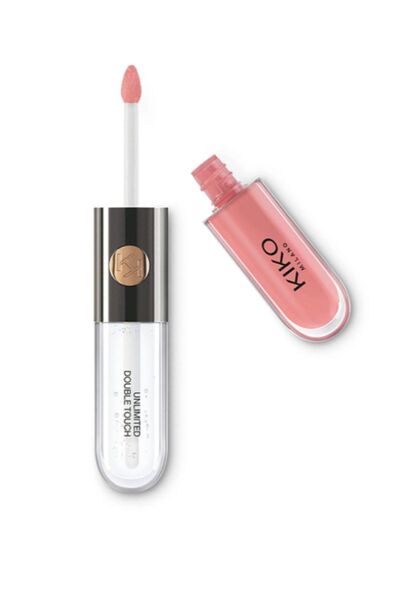 Kiko Parlak Likit Ruj - Unlimited Double Touch 101 Soft Rose 6 ml