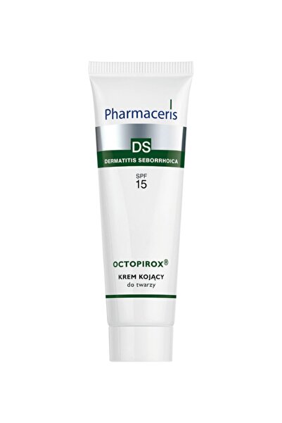 Pharmaceris أوكتوبيروكس SPF 15 - كريم مهدئ للوجه مضاد للتقشر الأحمر الدهني 30 مل