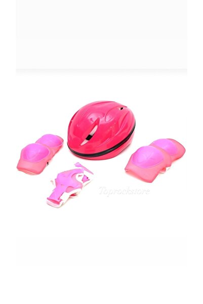 TOPROCKSTORE Çocuk Kask Dizlik Dirseklik Eldiven Koruyucu Set 7 Parça
