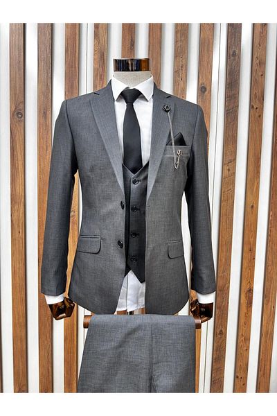 HÜRMEN Summer Cavalli Pattern Vest Suit