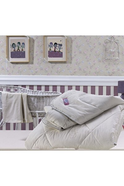 İnfant Hobby %100 Organik Doğal Pamuk Bebek Yorgan