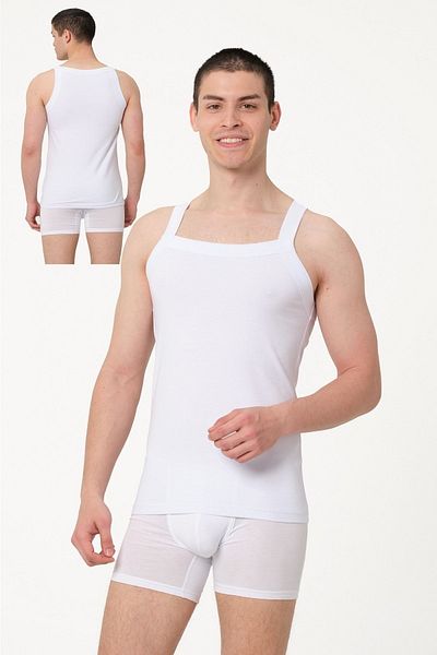 FSM1453 Ανδρικό βαμβακερό εσώρουχο Athlete Lycra -1007