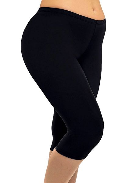FSM1453 Women's Cotton Knee-Length Lycra Leggings - 4052