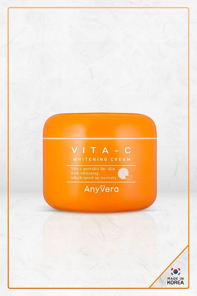 DR. CELLIO Anyvera Vitamin C Anti-Blemish - Whitening Cream, Made in Korea