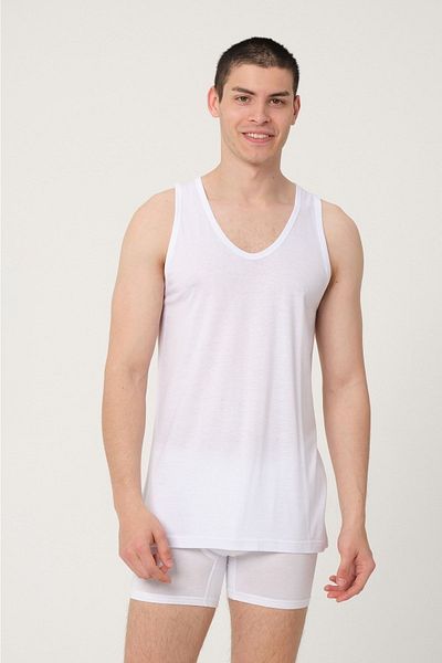 FSM1453 Ανδρικό εσώρουχο από βαμβακερό Modal V-Neck - 461