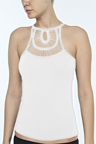 FSM1453 Top din lycra fără mâneci pentru femei -2312