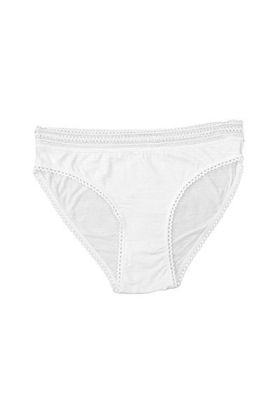 FSM1453 Γυναικεία Modal Normal Waist Bikini Lace Slip Lycra εσώρουχα 2 τεμαχίων -3032