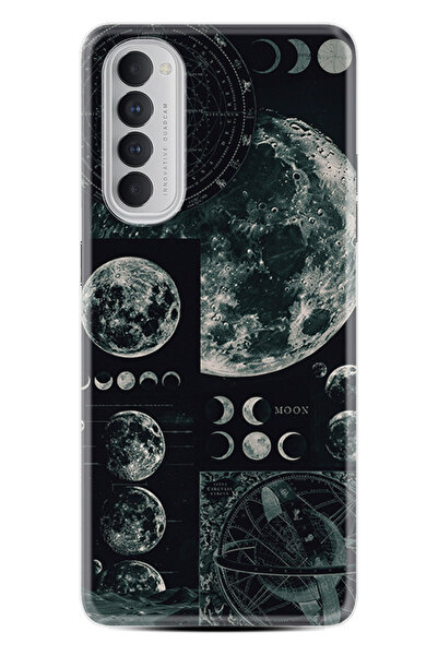 Kılıfland Oppo Reno 4 Pro Kılıf Hayat Serisi Desenli Ay Resimleri -Stock Code...
