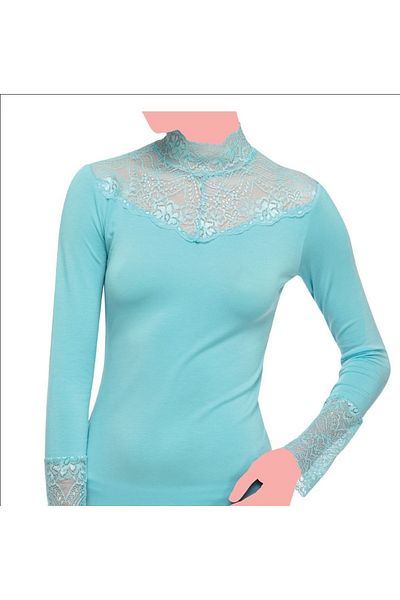 FSM1453 Top de damă modal cu mânecă lungă din lycra -2210