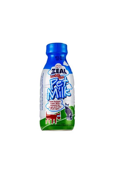 ZEAL حليب الحيوانات الأليفة الخالي من اللاكتوز، 380 مل