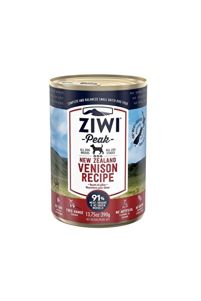 ZIWI Peak طعام رطب للكلاب من لحم الغزال، 390 جرام