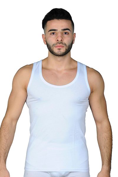 Tutku Elit Ανδρικό εσώρουχο White Modal Elastane 6 τεμαχίων