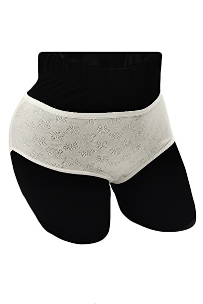 FSM1453 Жіночі бавовняні трусики з високою талією та еластичною резинкою -3001